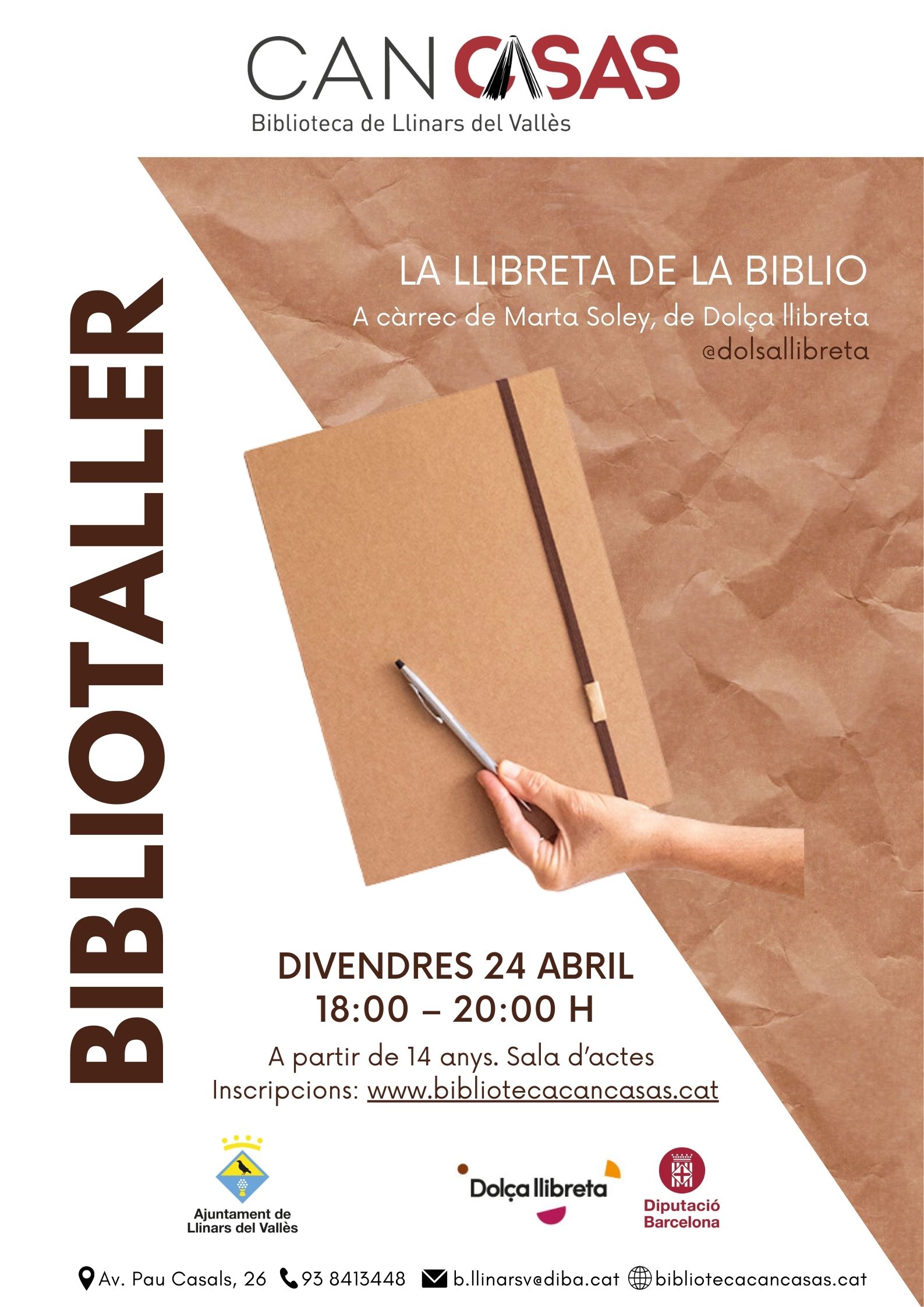 Cartell bibliotaller abril 26