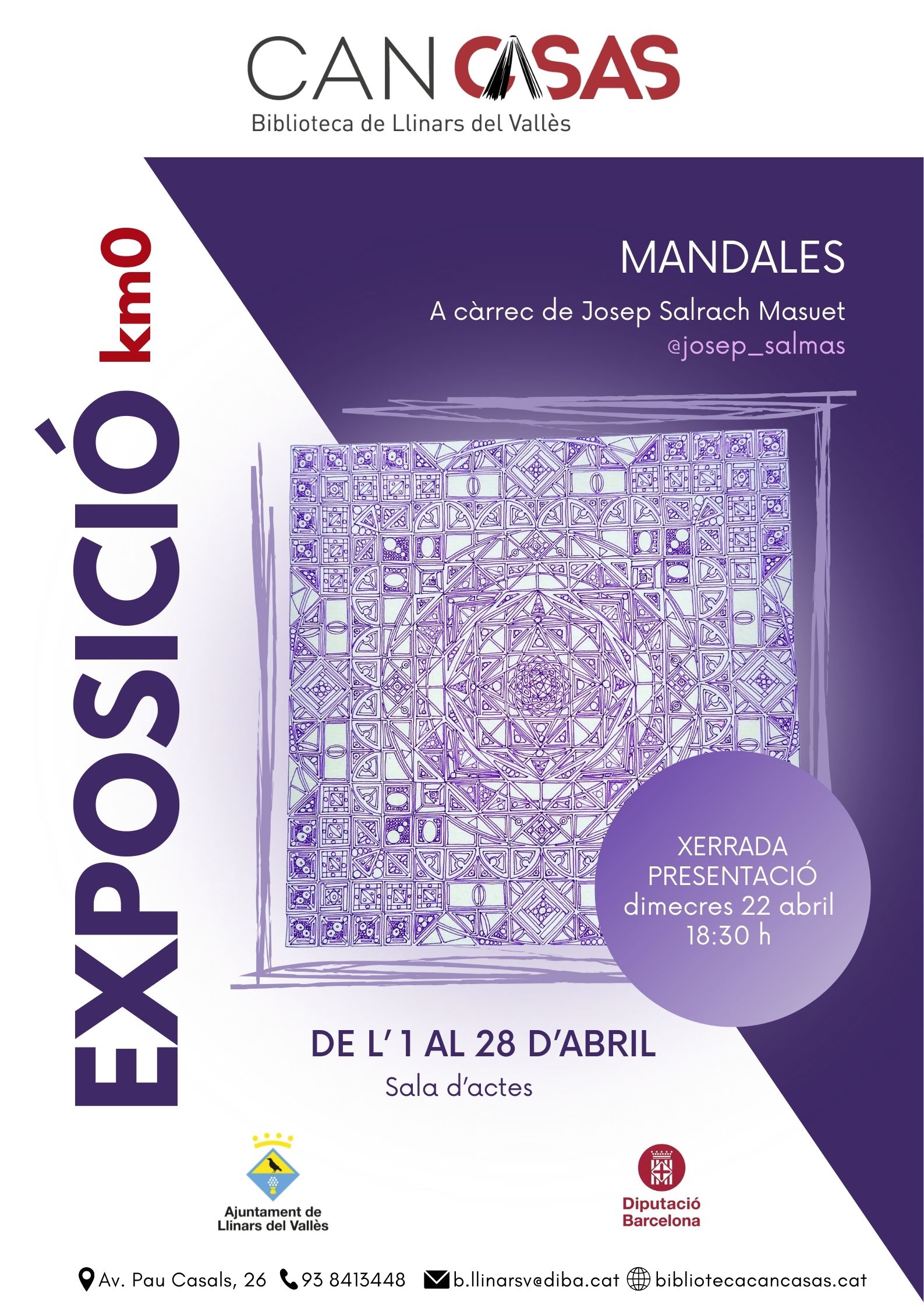 Cartell exposició abril 2026