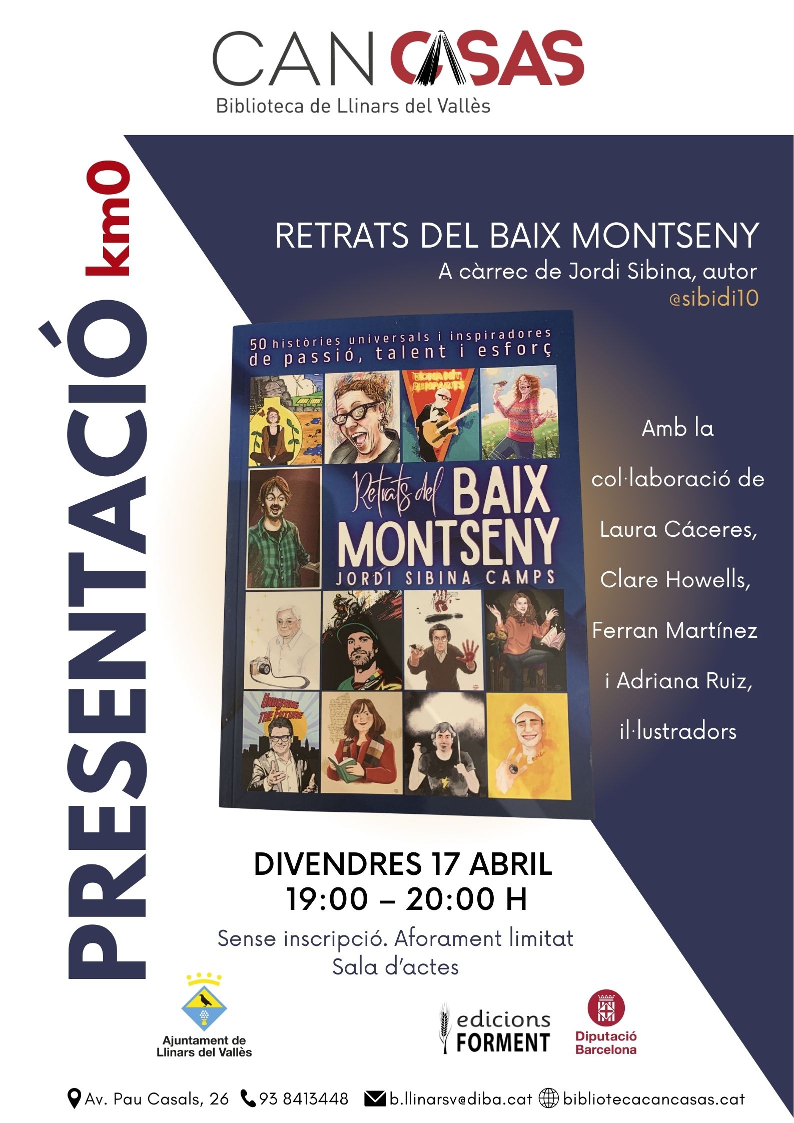 Cartell presentació abril 26