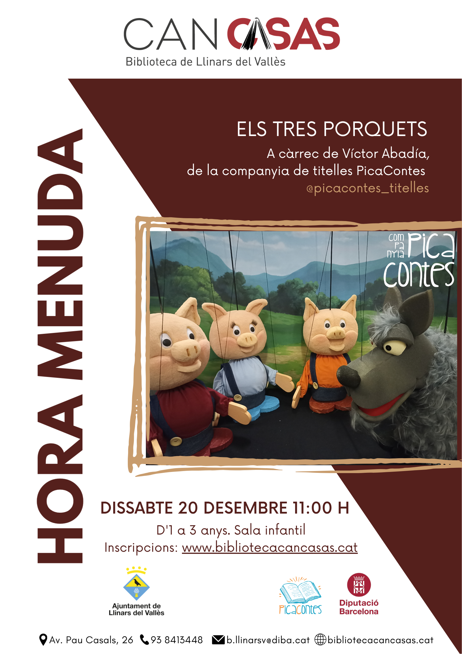 Cartell hora menuda desembre 2025