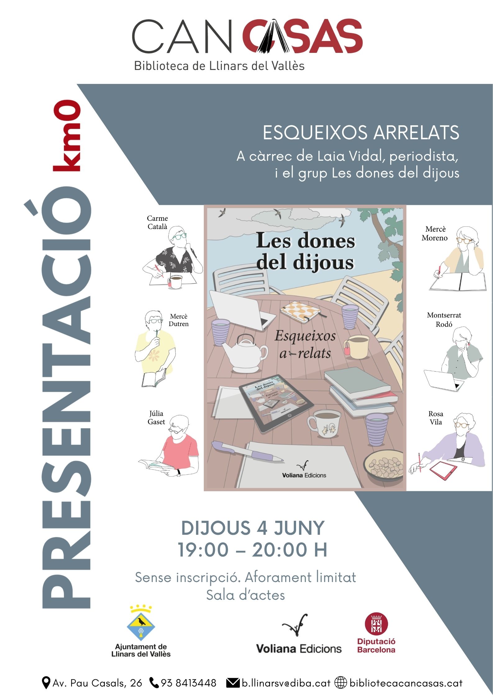 Cartell presentació juny 26
