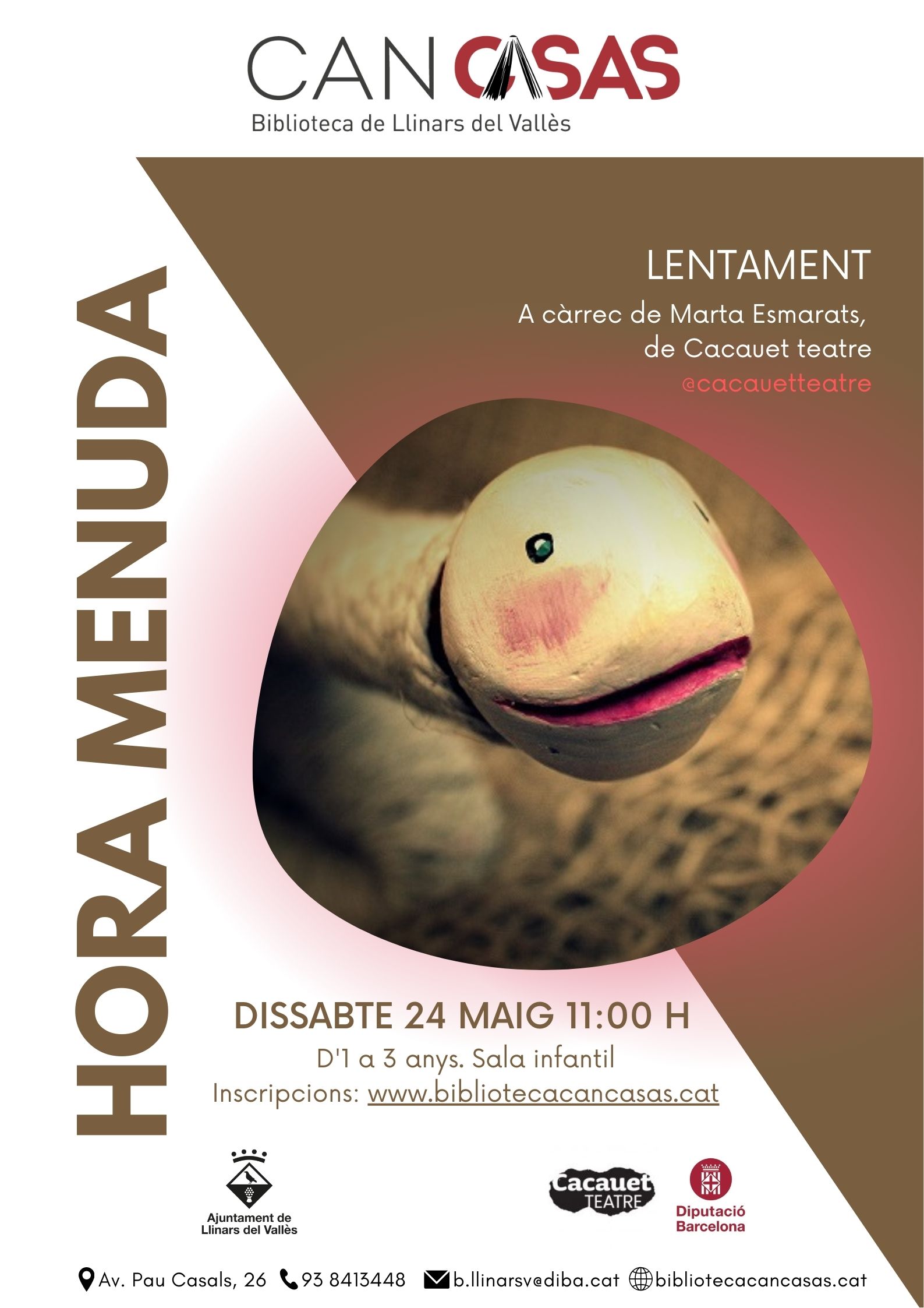 Cartell hora menuda maig 