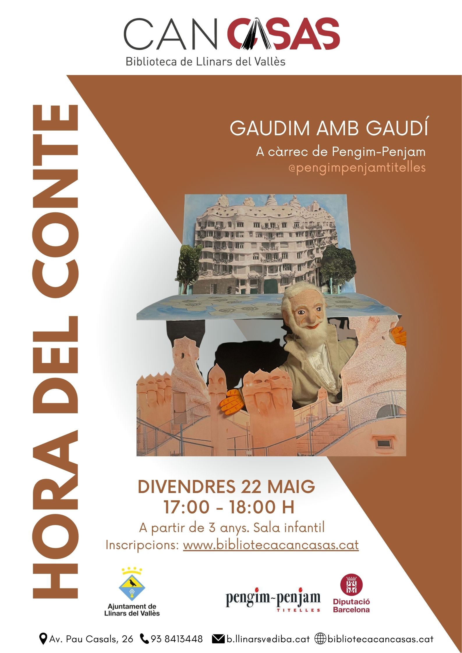 Cartell hora del conte maig