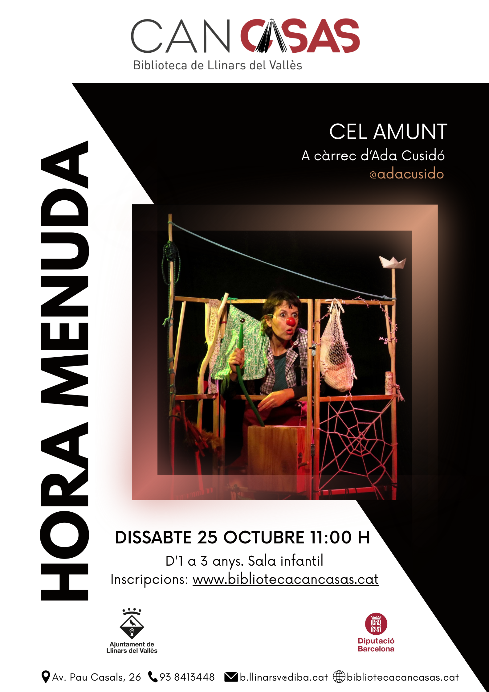 Cartell hora menuda octubre 2025