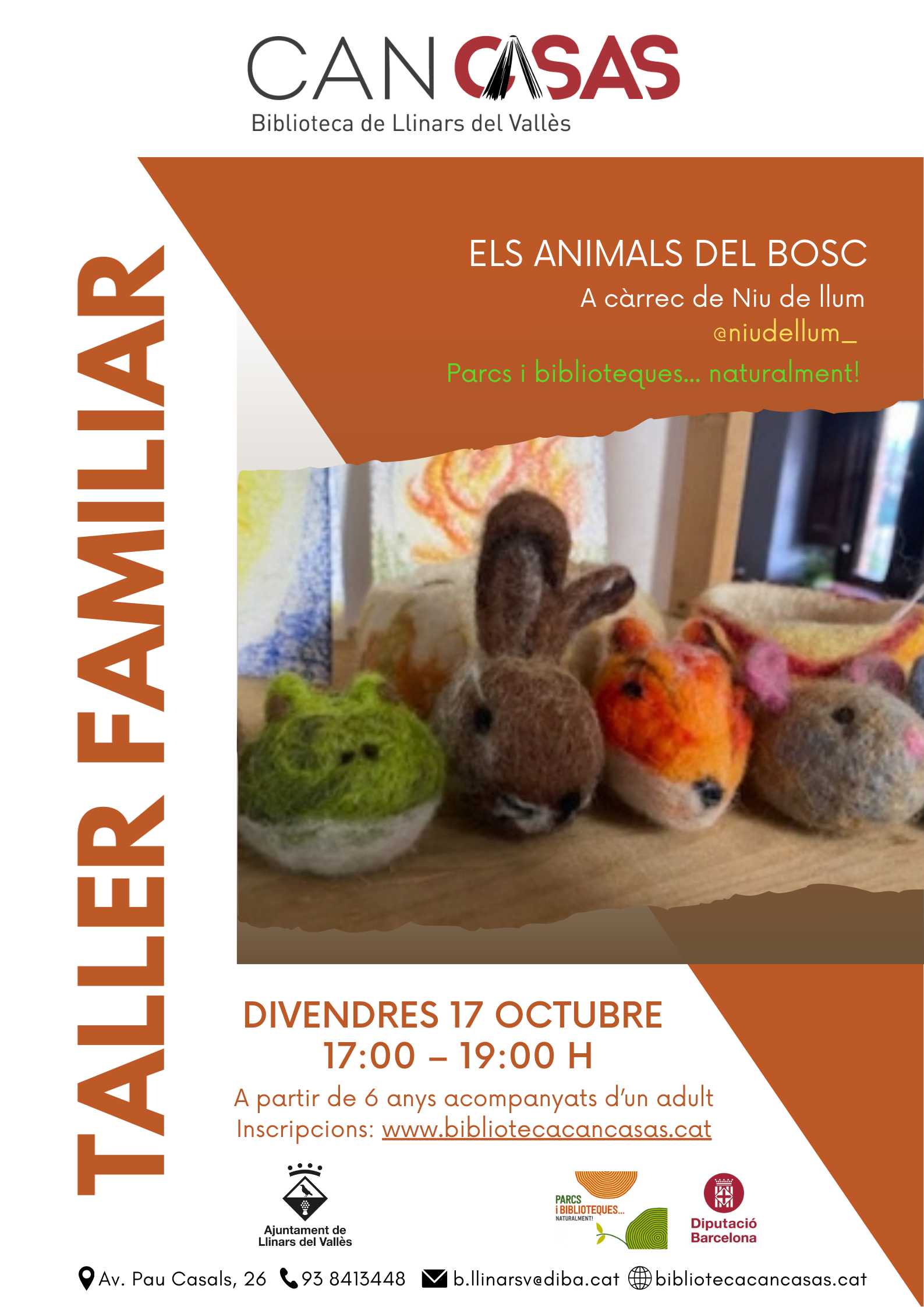 Taller familiar octubre 2025