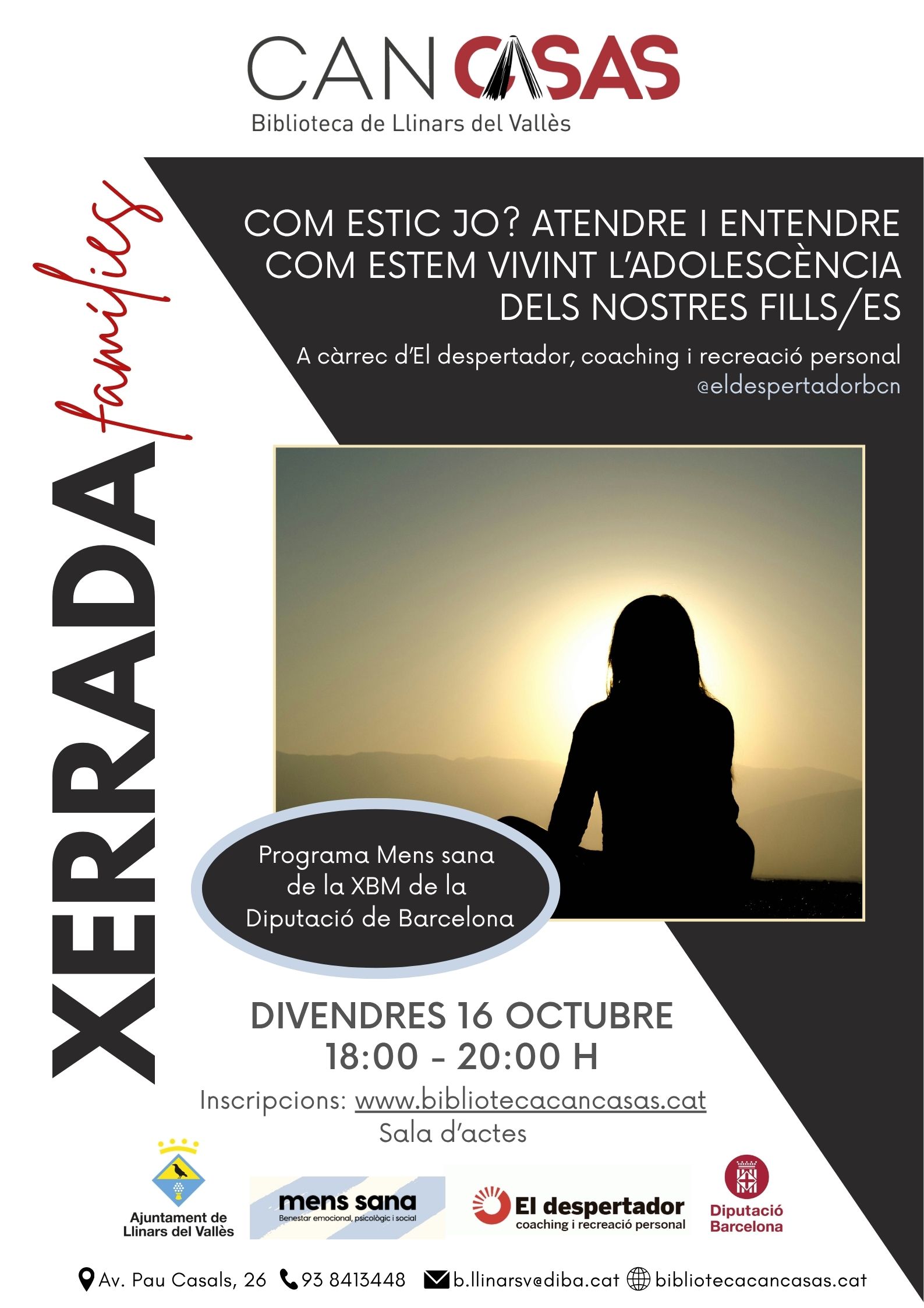 Xerrada famílies octubre 2026