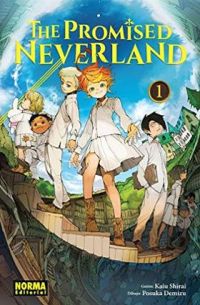 Portada còmic manga The promised neverland